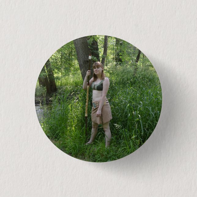 Gabby Cosplay Button Option 1 (Front)