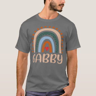 Gabby Rainbow Grandma Cute Mothers Day Funny Gabby T-Shirt
