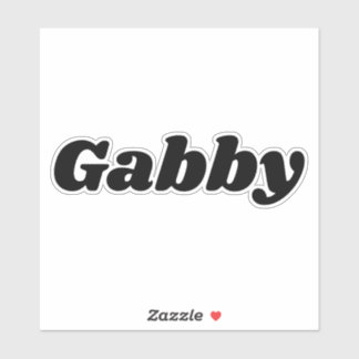 Gabby Sticker