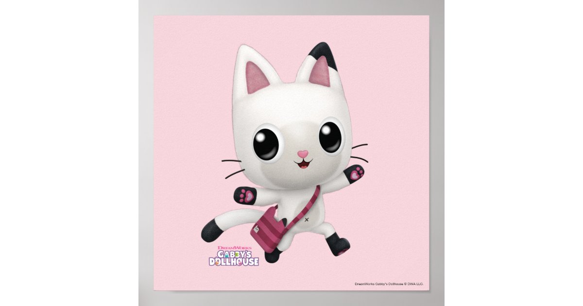 Gabby's Dollhouse Pandy Paws with Pillow Cat | Poster