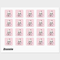 10 Gabby's Dollhouse Large Stickers - Pandy Paws - one design