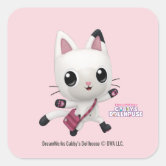 Gabby's Dollhouse Sparkly Reusable Stickers Official Licensed Product
