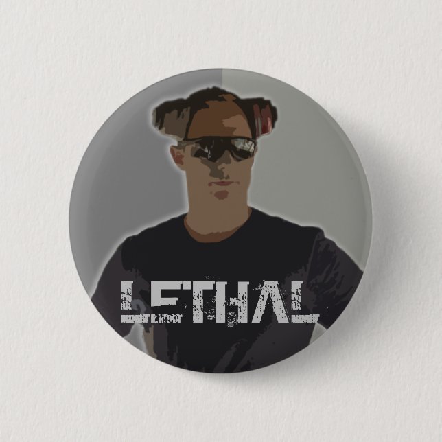 Gabe is Lethal (button) Pinback Button (Front)