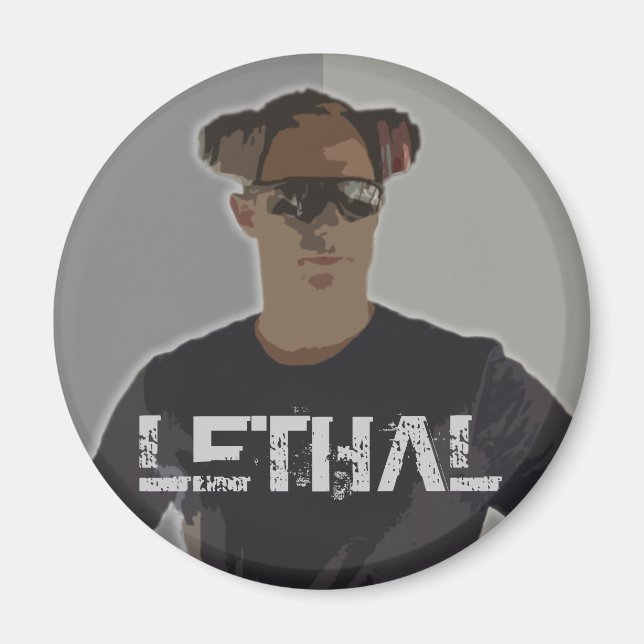 Gabe is Lethal (magnet) Magnet (Front)