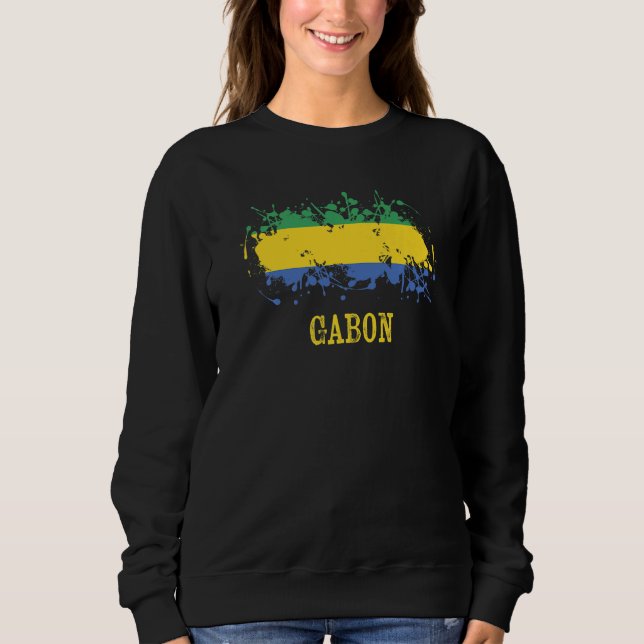 Gabian enthusiasts for Gabon and Gabon   Sweatshirt (Front)