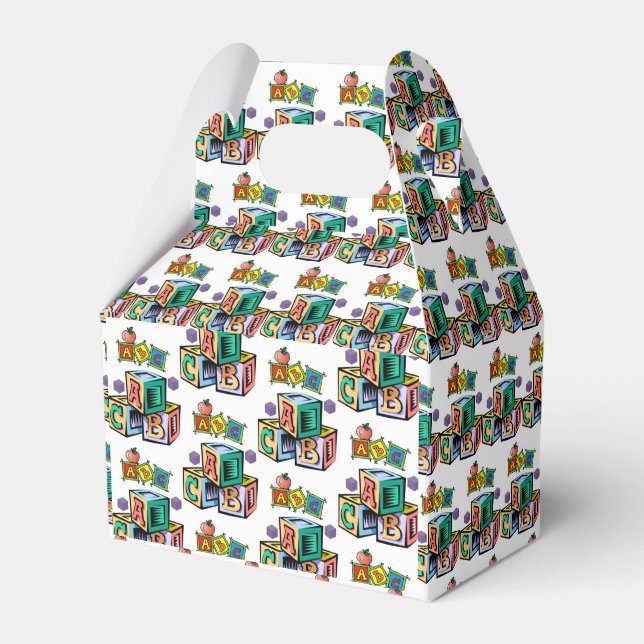 Gable Favor Box (Front Side)