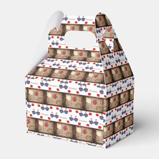 Gable Favor Box (Front Side)