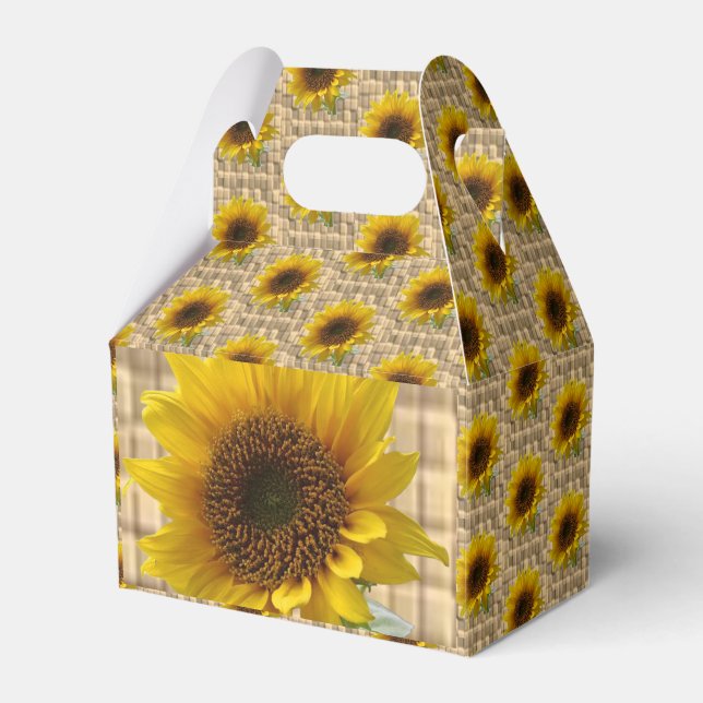 Gable Favor Box (Front Side)