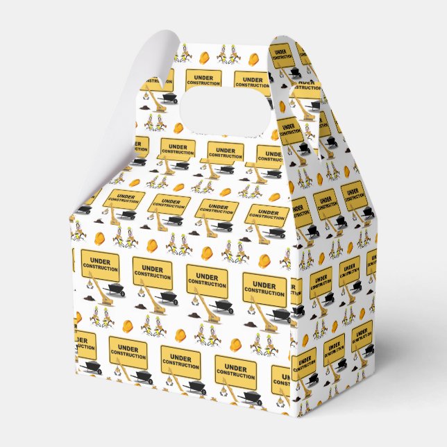 Gable Favor Box Under Construction (Front Side)