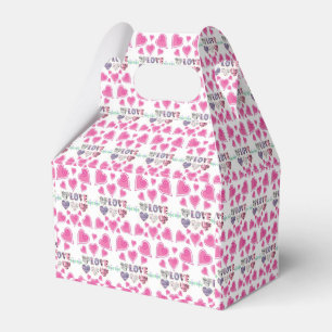 Gable Favor Box Valentine's Day