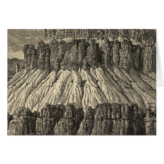 Gable with pinnacles cards (Front Horizontal)