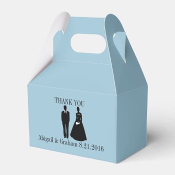 Gabled Wedding Favor Box by WeddingButler at Zazzle