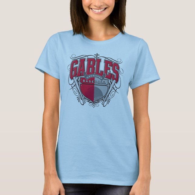 Gables Crest Emblem T-Shirt (Front)