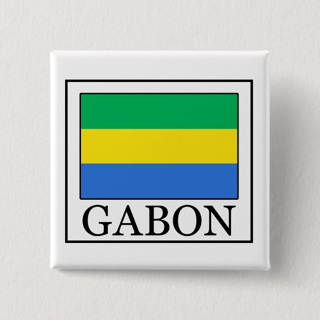 Gabon Button (Front)