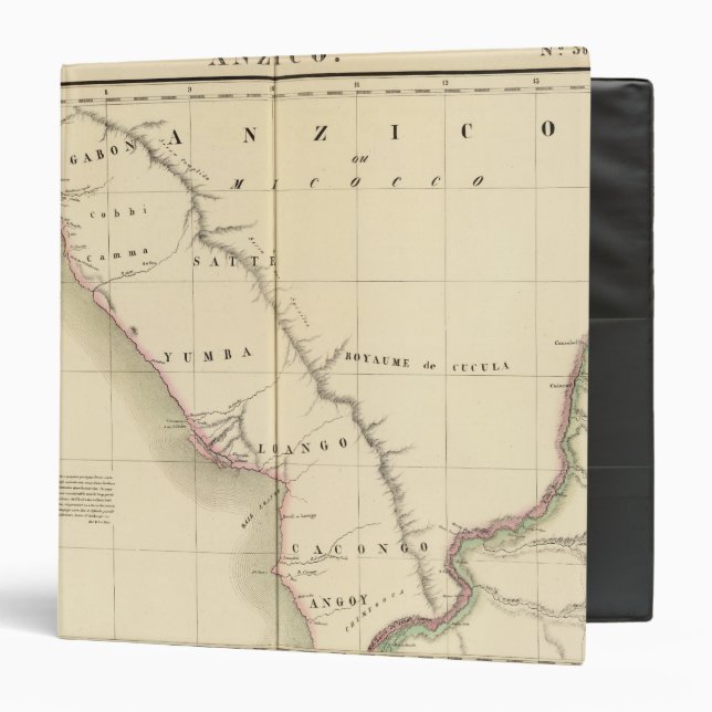 Gabon, Congo 38 3 Ring Binder (Front/Inside)