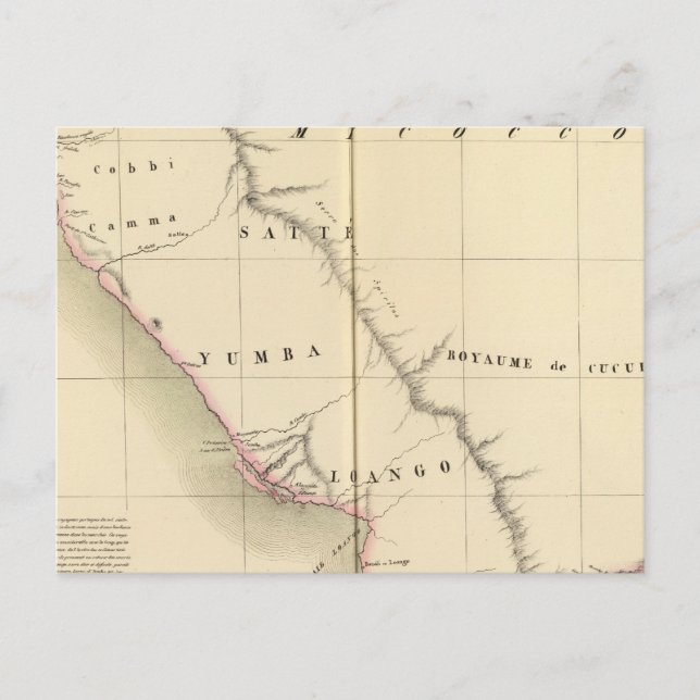 Gabon, Congo 38 Postcard (Front)