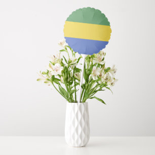 Gabon flag balloon