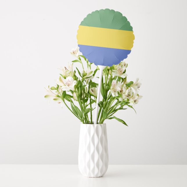 Gabon flag balloon (Vase)