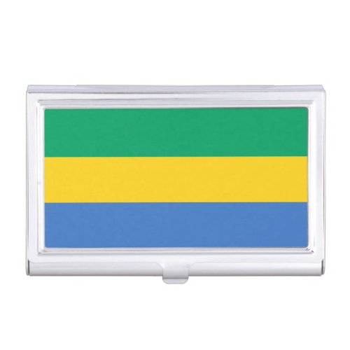 Gabon Flag Business Card Case