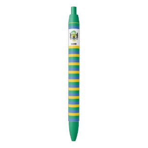 Gabon Flag Cute Patriotic Pen