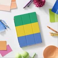 Gabon flag iPad pro cover
