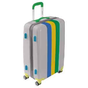 Gabon Flag Luggage