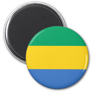 Gabon Flag Magnet