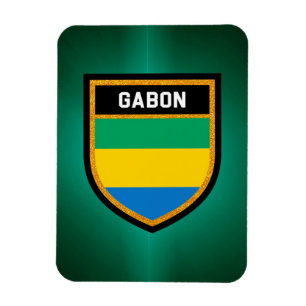 Gabon Flag Magnet