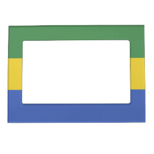 Gabon flag magnetic frame