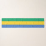 Gabon Flag Scarf<br><div class="desc">Patriotic flag of Gabon.</div>