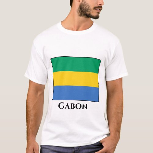 Gabon Flag T_Shirt