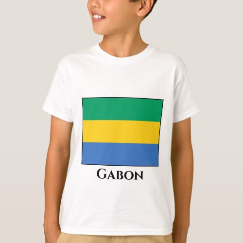Gabon Flag T_Shirt