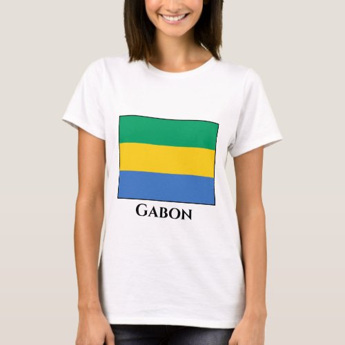 Gabon Flag T_Shirt