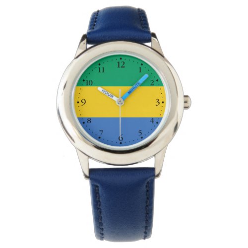 Gabon Flag Watch