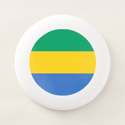 Gabon Flag Wham_O Frisbee