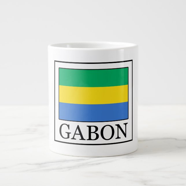 Gabon Giant Coffee Mug (Front)