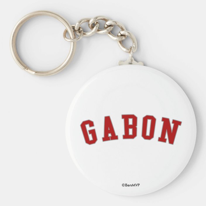 Gabon Keychain