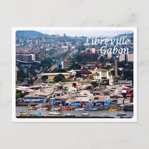 Gabon _ Libreville _ Postcard