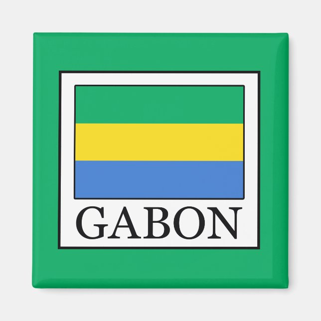 Gabon Magnet (Front)