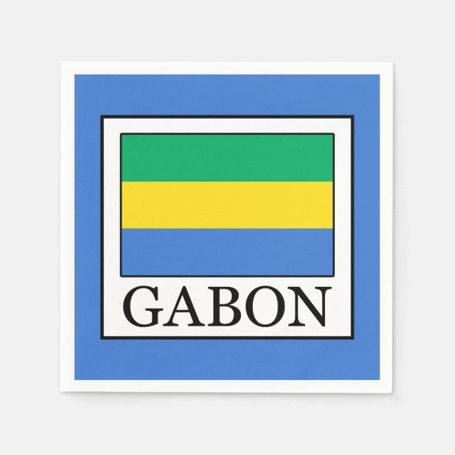 Gabon Napkins (Front)