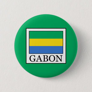 Gabon Pinback Button