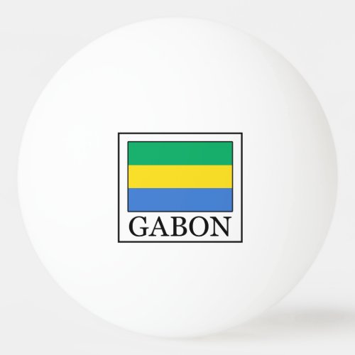 Gabon Ping Pong Ball