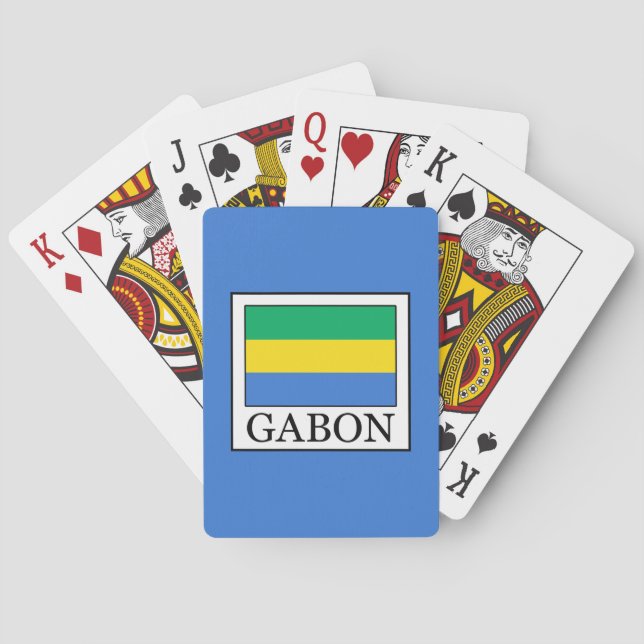 Gabon Poker Cards (Back)