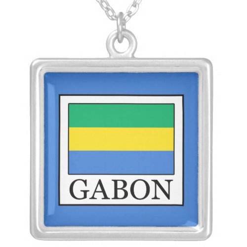 Gabon Silver Plated Necklace