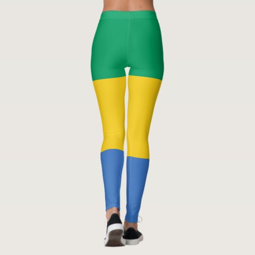 Gabonese Flag Gabon Leggings