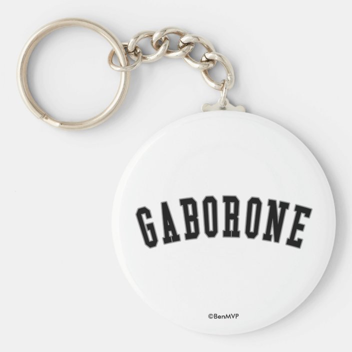 Gaborone Key Chain