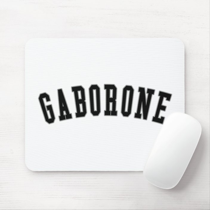 Gaborone Mouse Pad