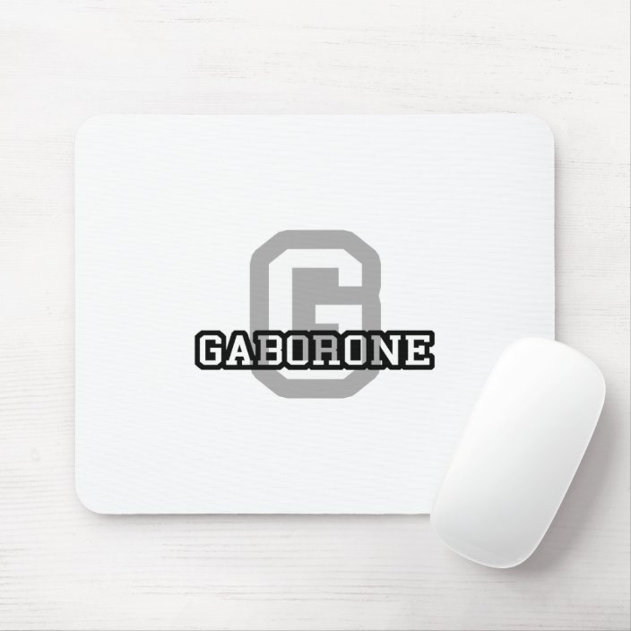 Gaborone Mouse Pad