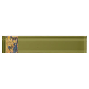 Gabriel And Mary Painting Desk Name Plate