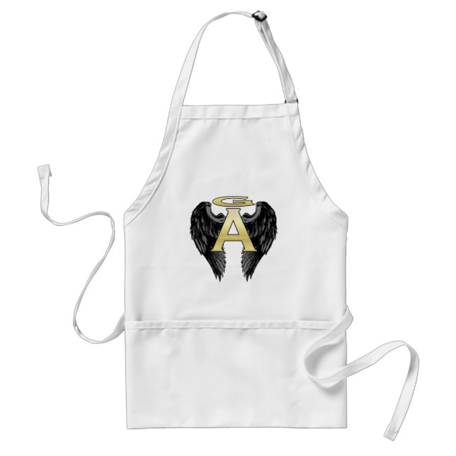 Gabriel Angel Design Wings Logo Adult Apron (Front)
